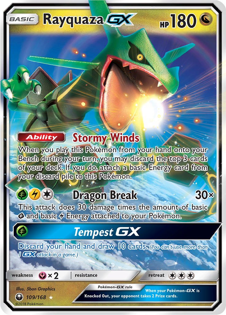Rayquaza GX 109/168