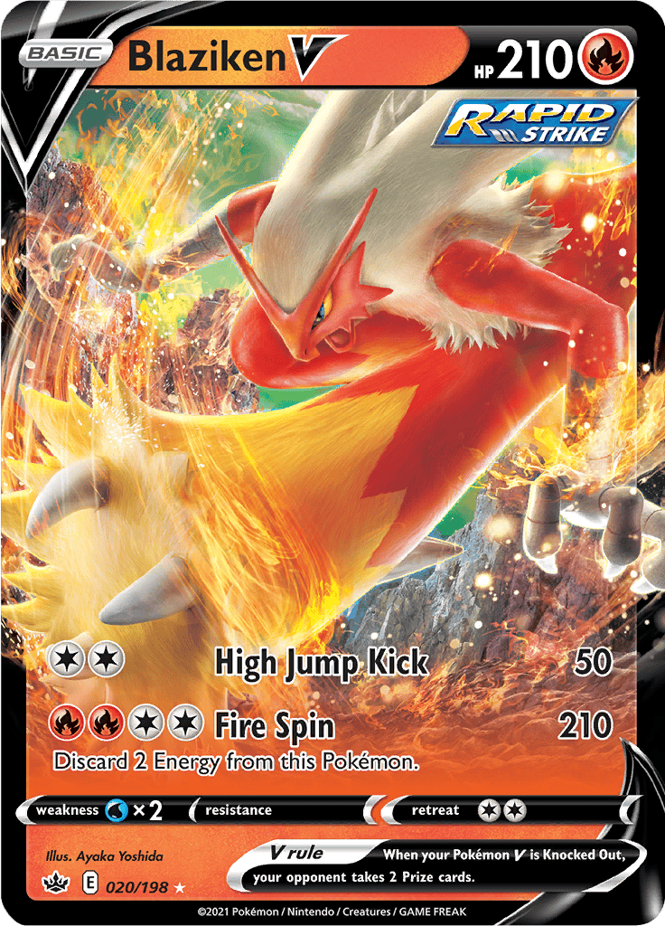 Blaziken V - SWSH06