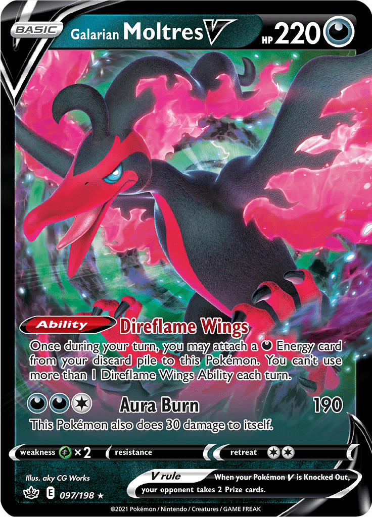 Galarian Moltres V - 097/198