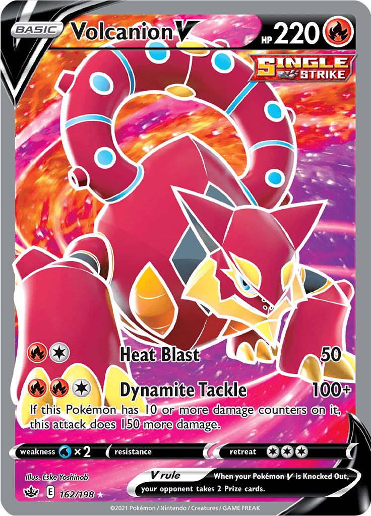 Volcanion V (Full Art) - SWSH06