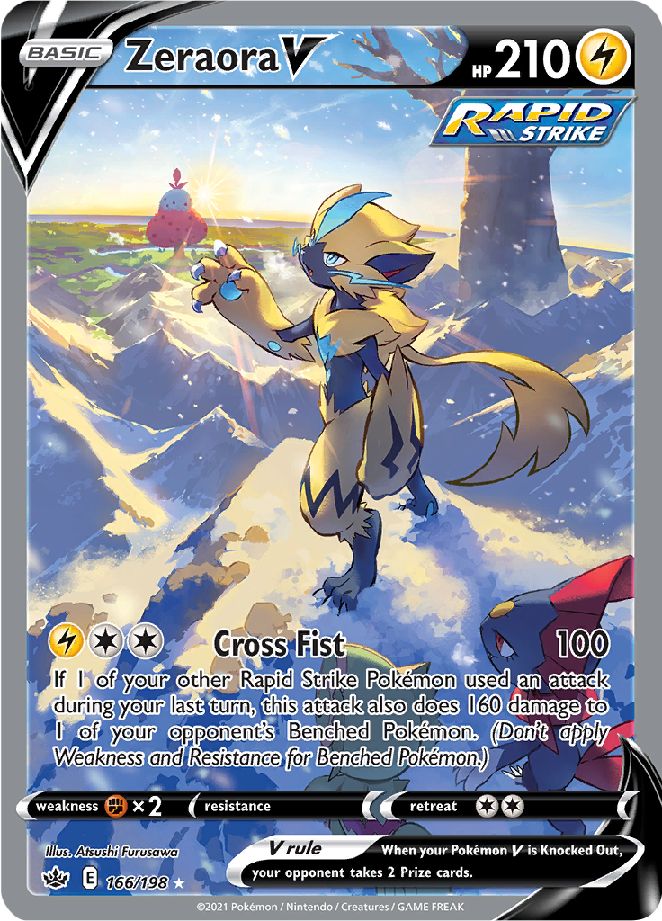 Zeraora V (Alternate Full Art) 166/198