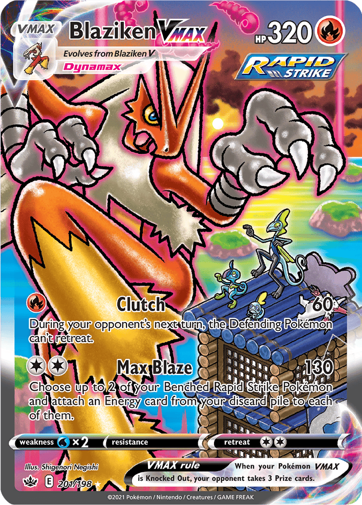 Blaziken VMAX - 201/198