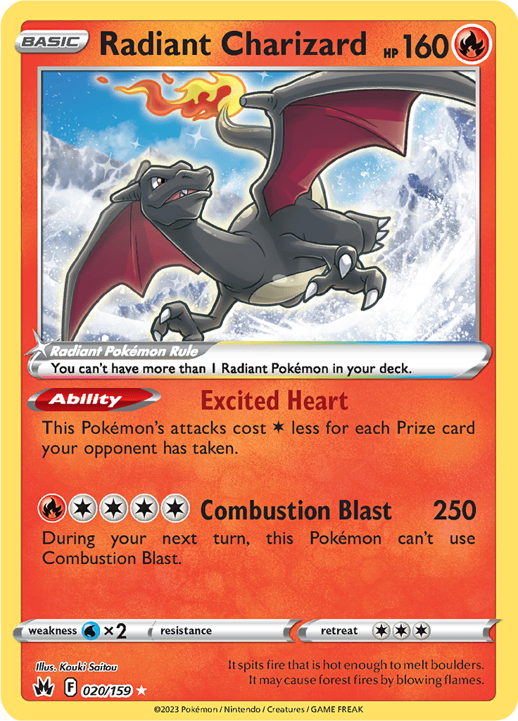 Radiant Charizard 020/159