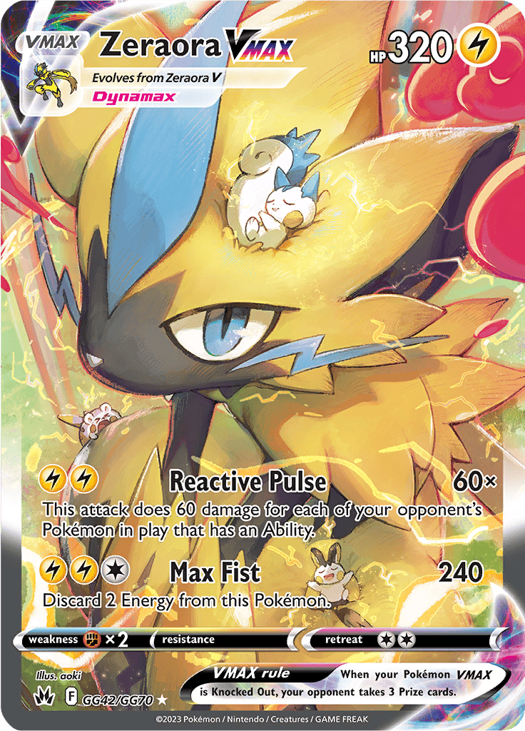 Zeraora VMAX GG42/GG70
