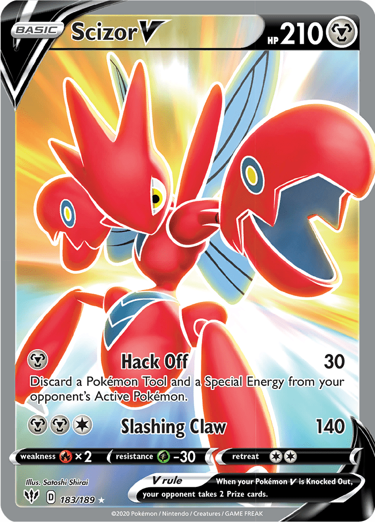 Scizor V 183/189