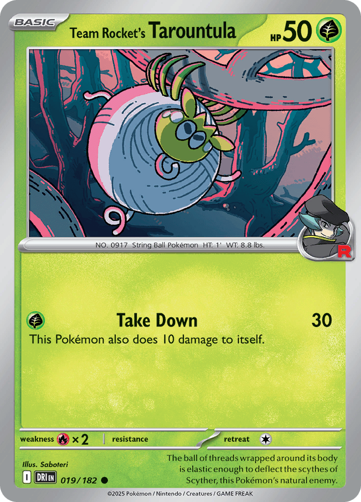 Team Rocket's Tarountula (Ediciones Variadas) – Afkstore.cl