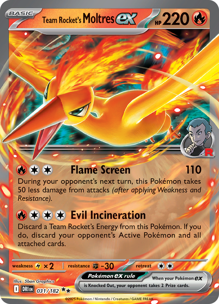 Team Rocket's Moltres Ex
