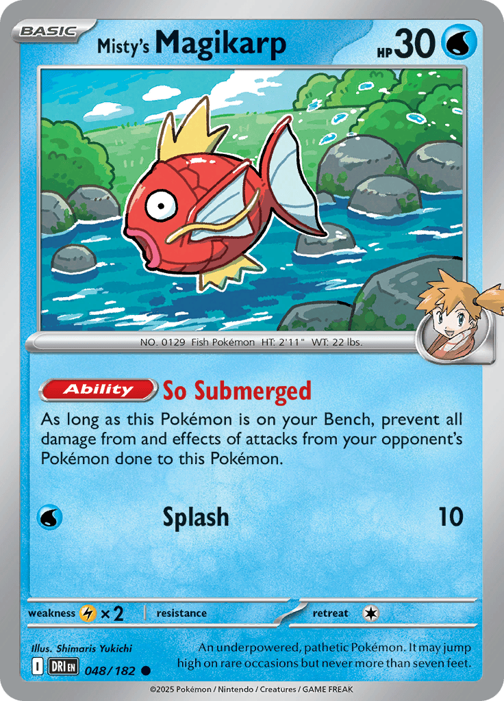 Misty's Magikarp 048/182