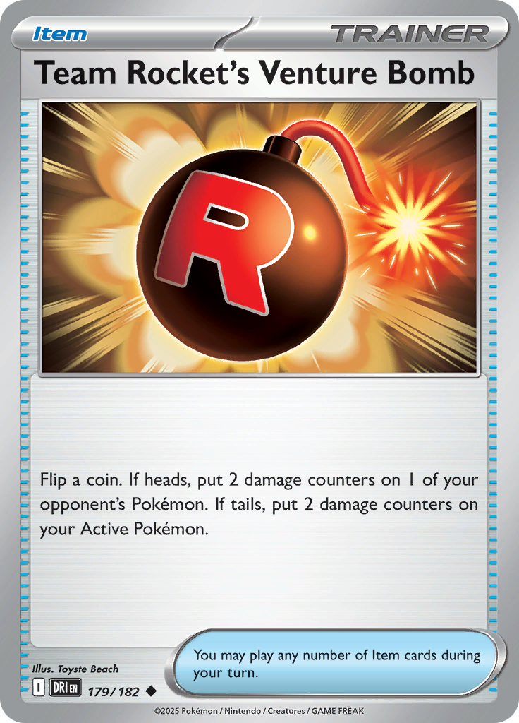 Team Rocket's Venture Bomb 179/182