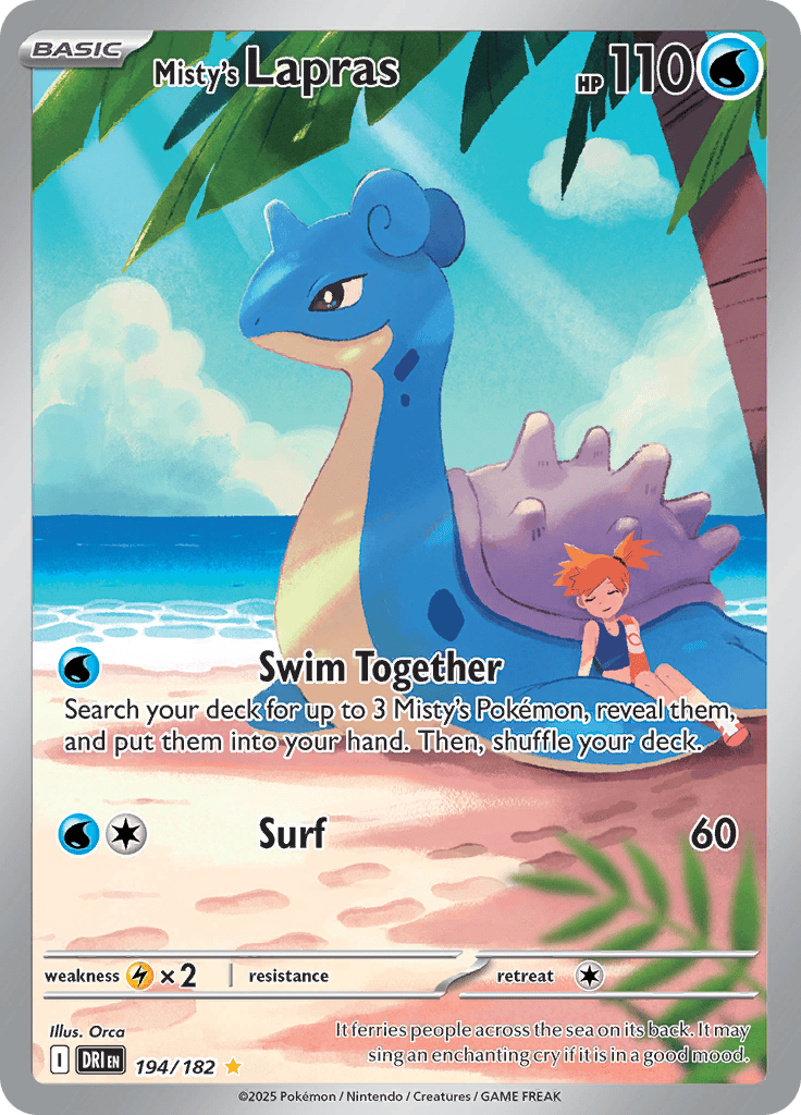Misty's Lapras - 194/182