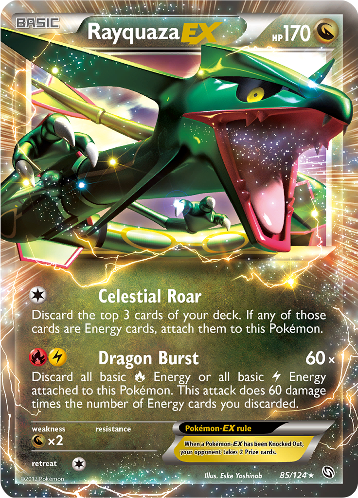 Rayquaza EX 85/124