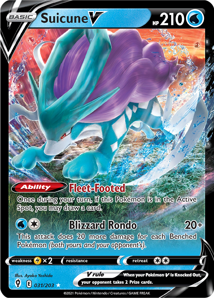 Suicune V 031/203