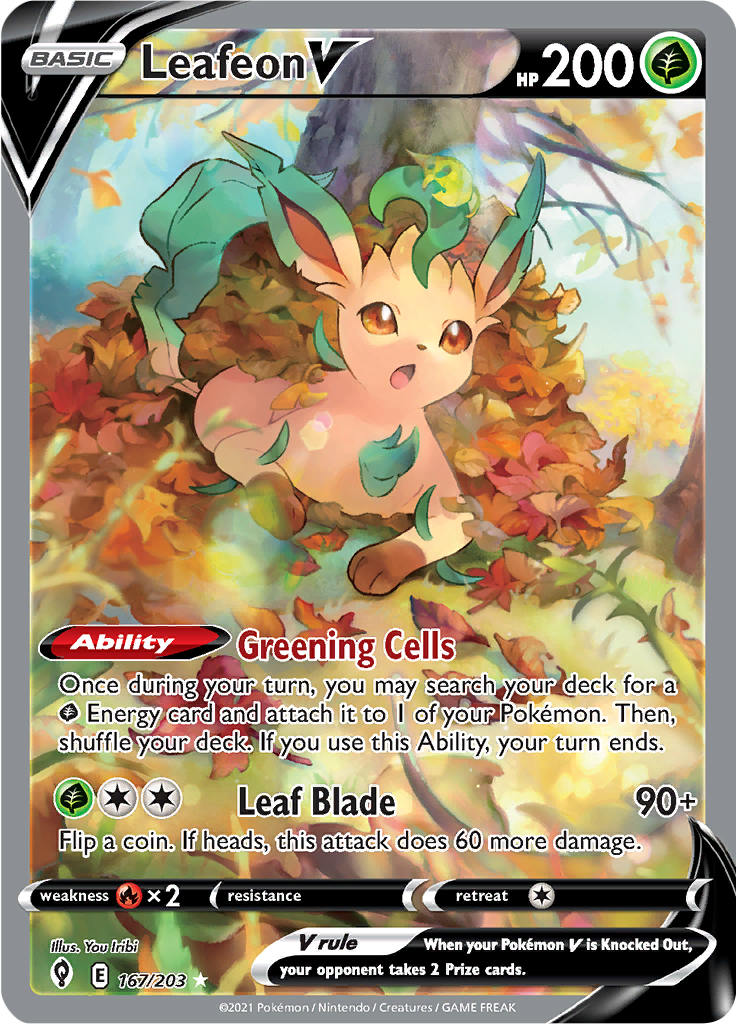 Leafeon V - 167/203