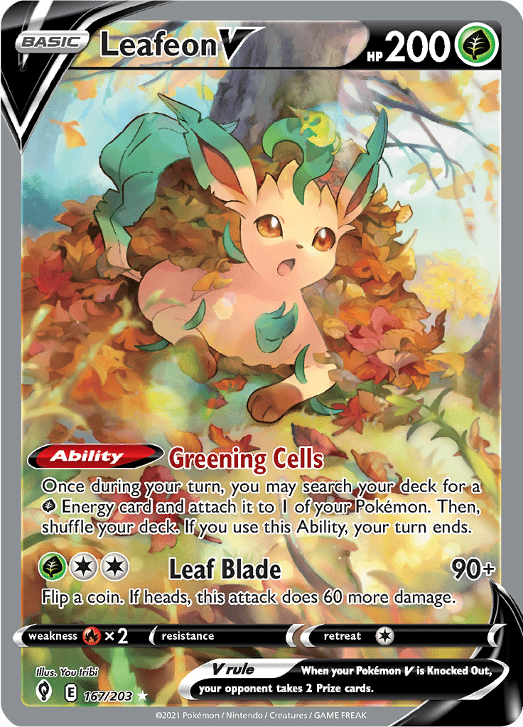 Leafeon V - 167/203
