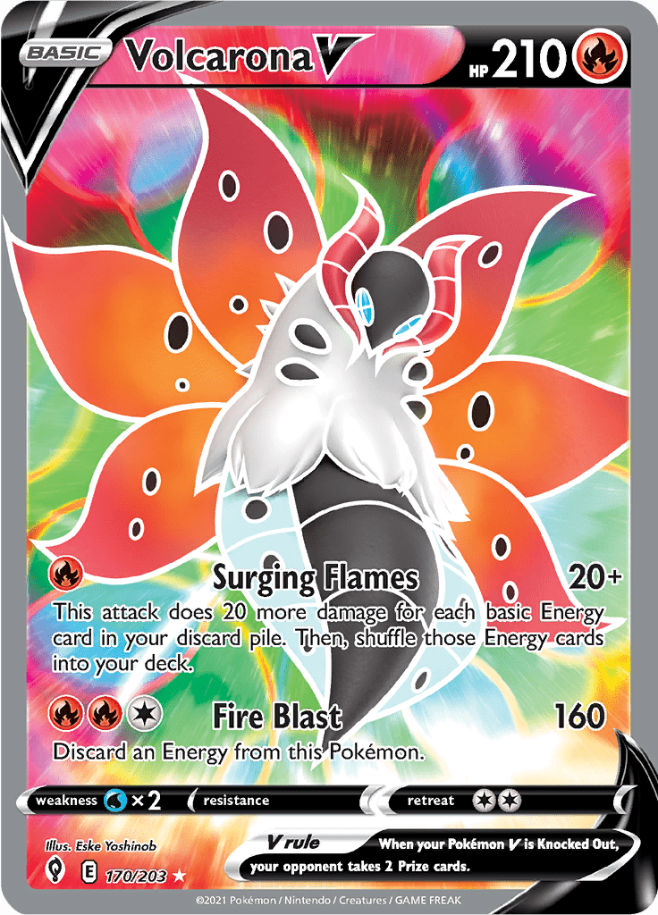 Volcarona V - 170/203