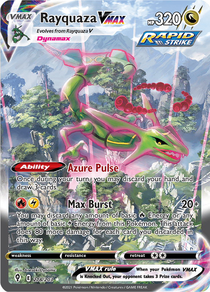 Rayquaza VMAX - 218/203