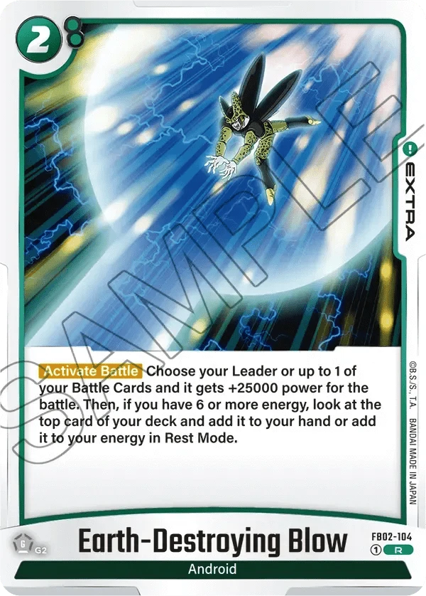 Earth-Destroying Blow FB02-104