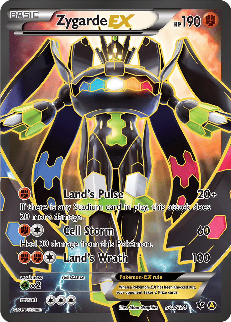 Zygarde EX - 54a/124