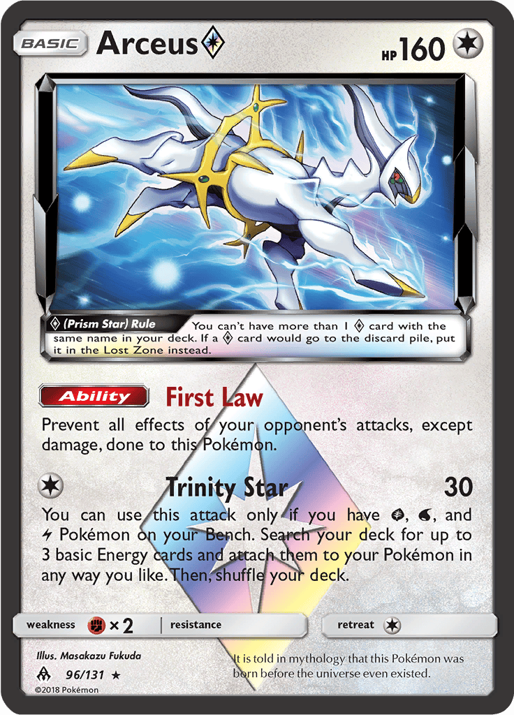 Arceus Prism Star 037/050