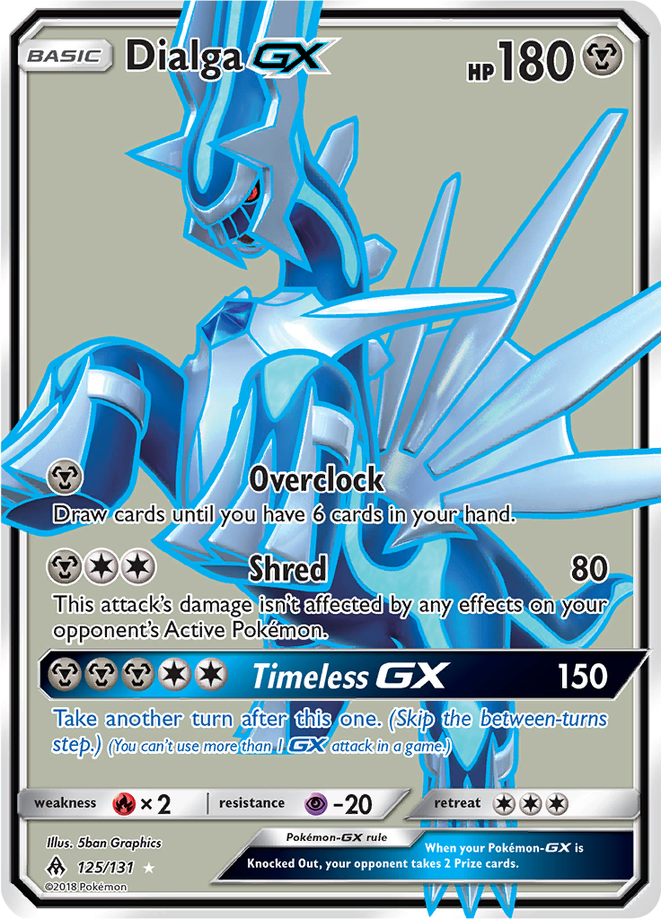 Dialga GX (Full Art) 125/131