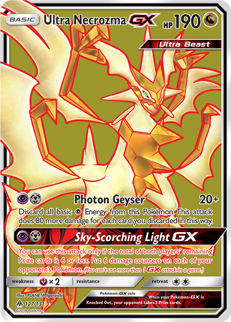 Ultra Necrozma GX (Full Art) 127/131