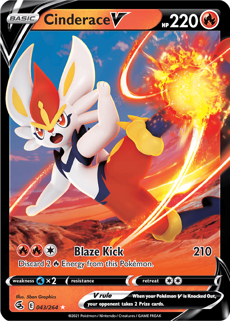 Cinderace V 043/264