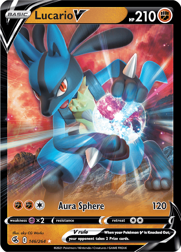 Lucario V - SWSH08