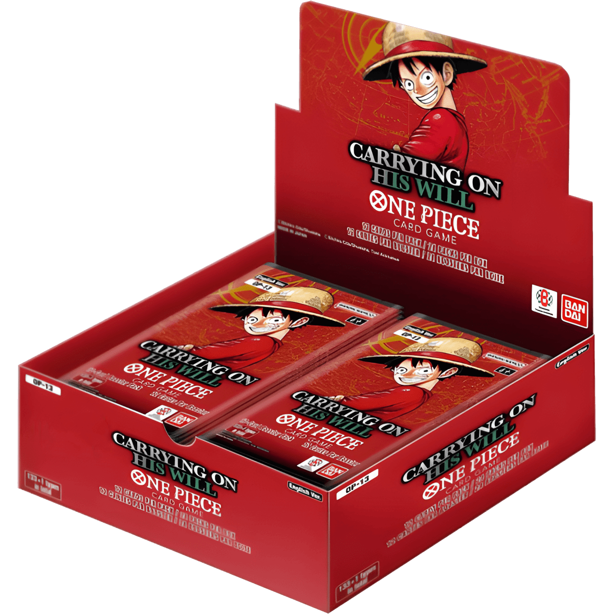 Booster Box OP13 CARRYING ON HIS WILL [Preventa] – Afkstore.cl