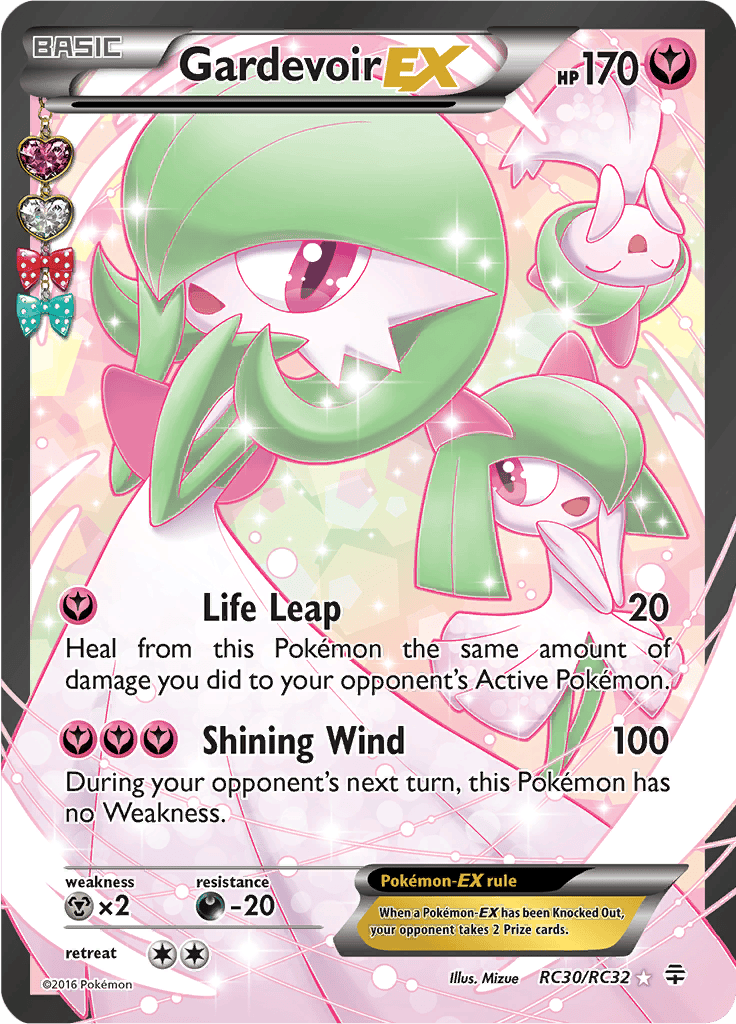 Gardevoir EX (Full Art) RC30/RC32
