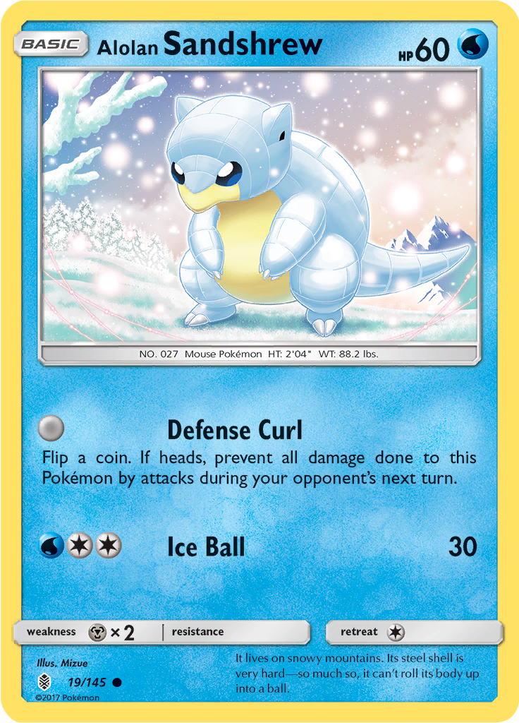 Alolan Sandshrew 011/049