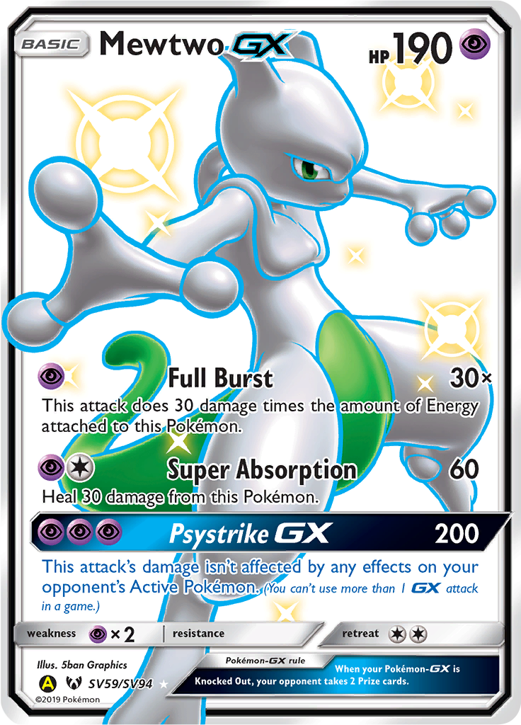 Mewtwo GX SV59/SV94