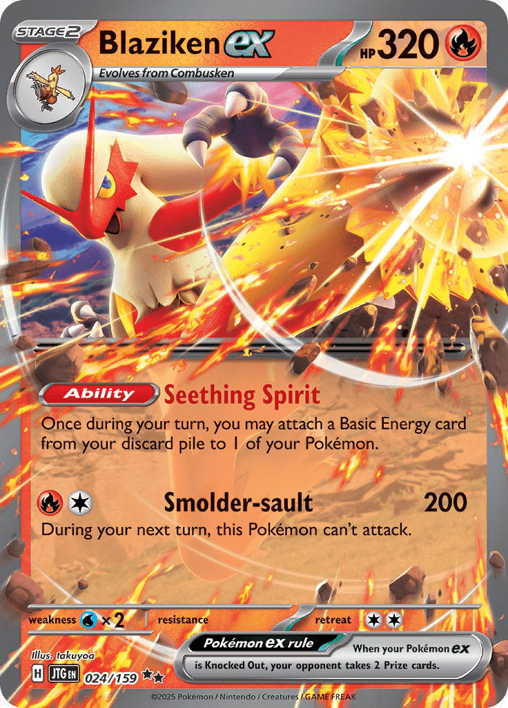 Blaziken Ex 024/159