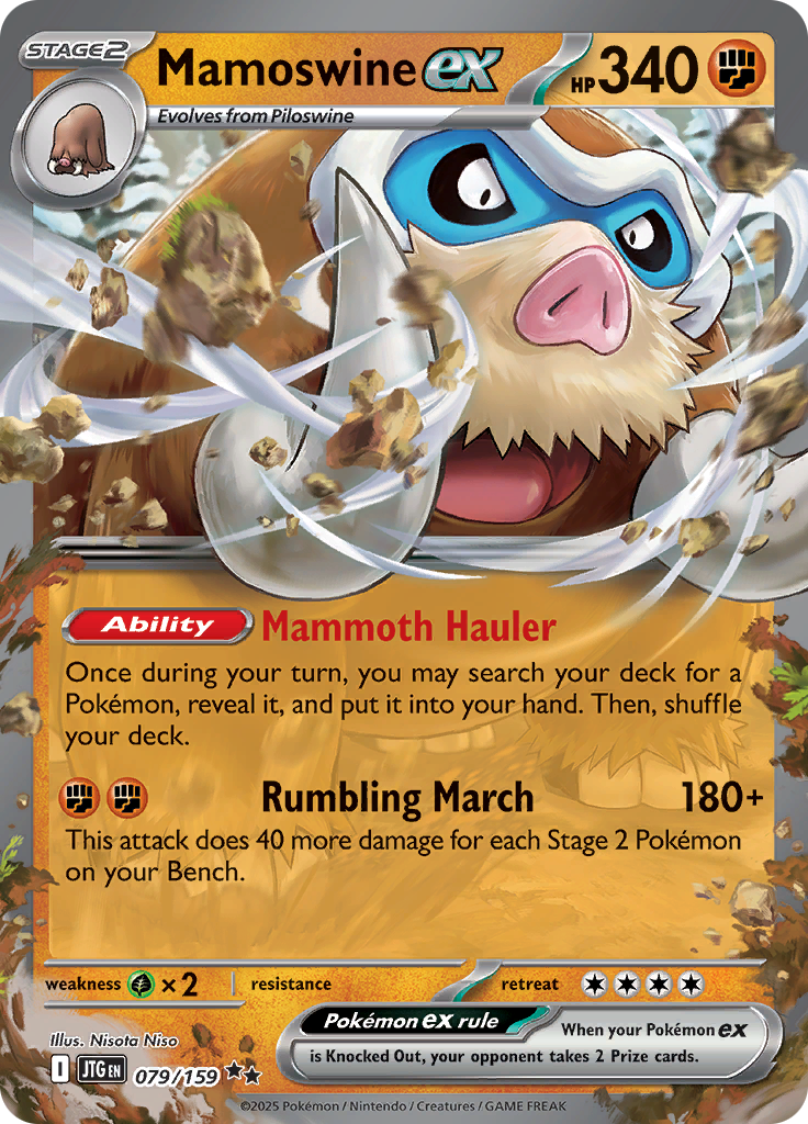 Mamoswine Ex - 079/159