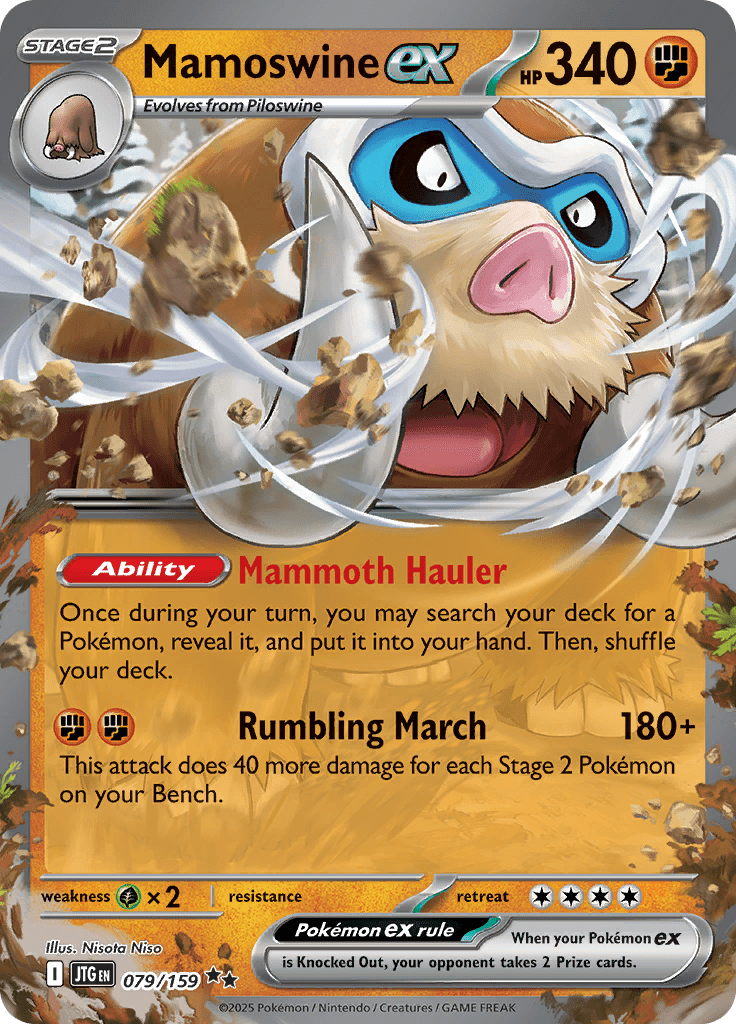 Mamoswine Ex - 079/159