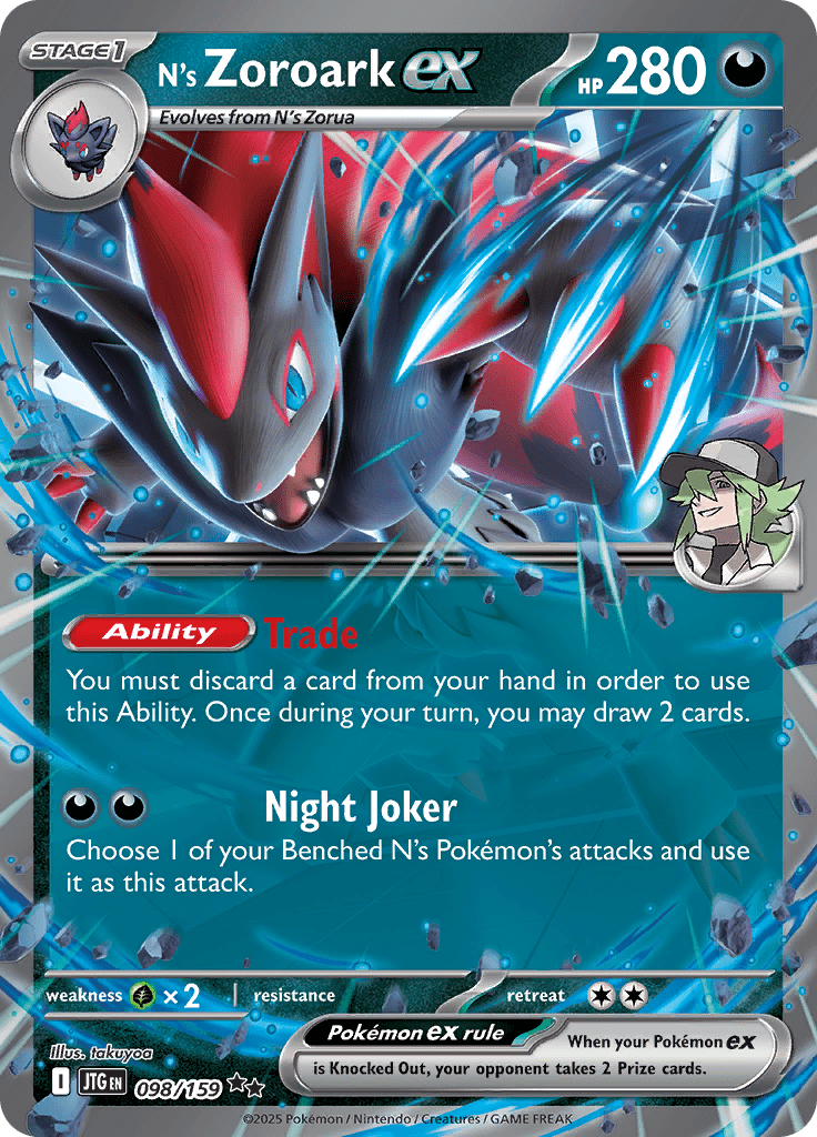 N's Zoroark Ex - 098/159