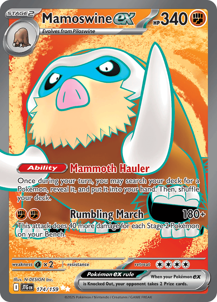 Mamoswine Ex - 174/159