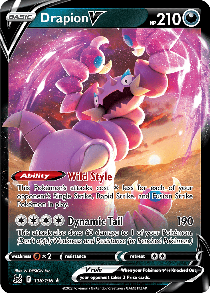 Drapion V 118/196