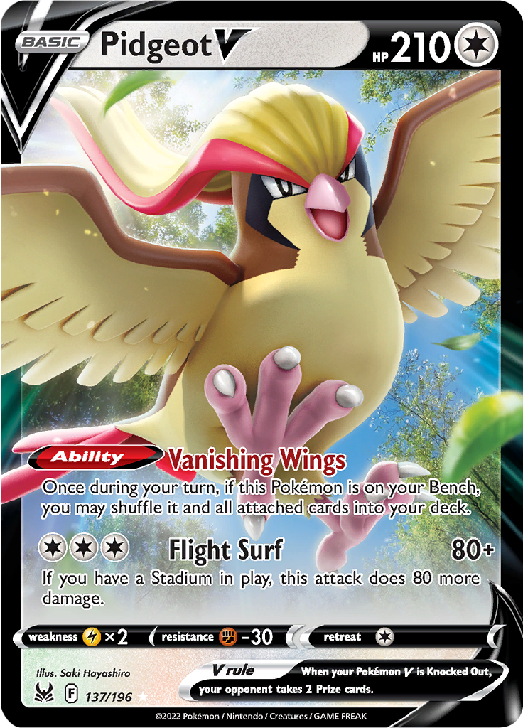 Pidgeot V 137/196