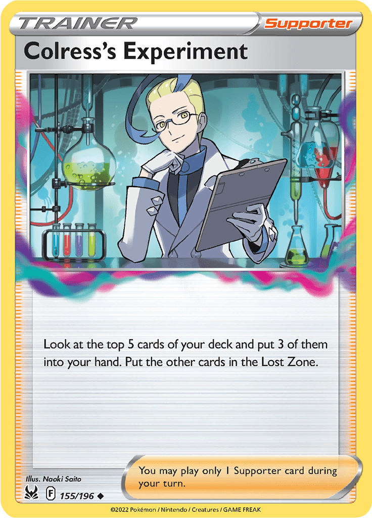 Colress's Experiment 155/196