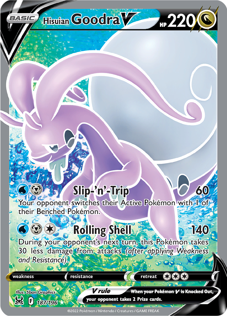 Hisuian Goodra V - 187/196