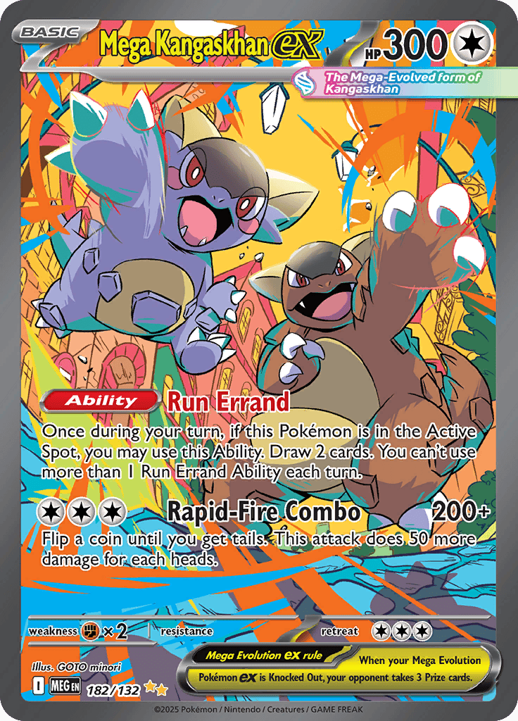 Mega Kangaskhan Ex - 182/132