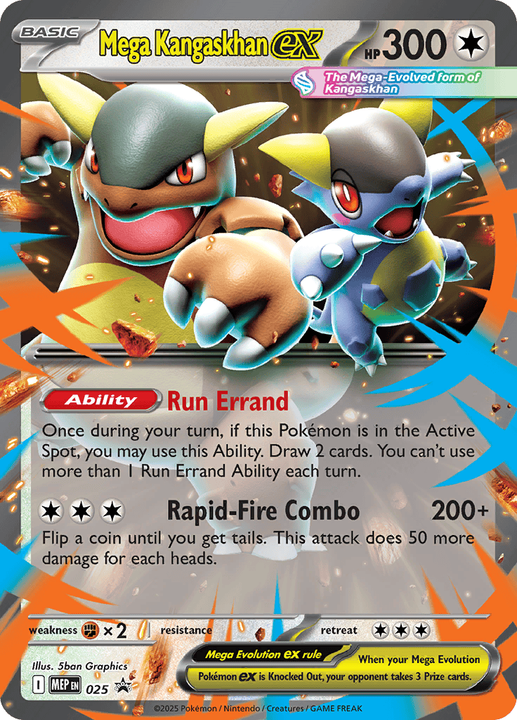 Mega Kangaskhan Ex - 025