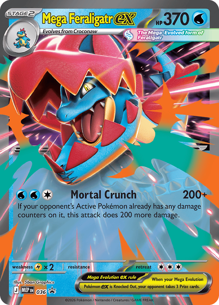 Mega Feraligatr Ex