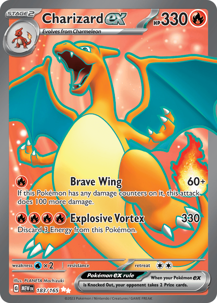Carta De Charizard Ex 183 165 Edici n 151 Afkstore cl carta-de-charizard-ex-183-165-edici-n-151-afkstore-cl