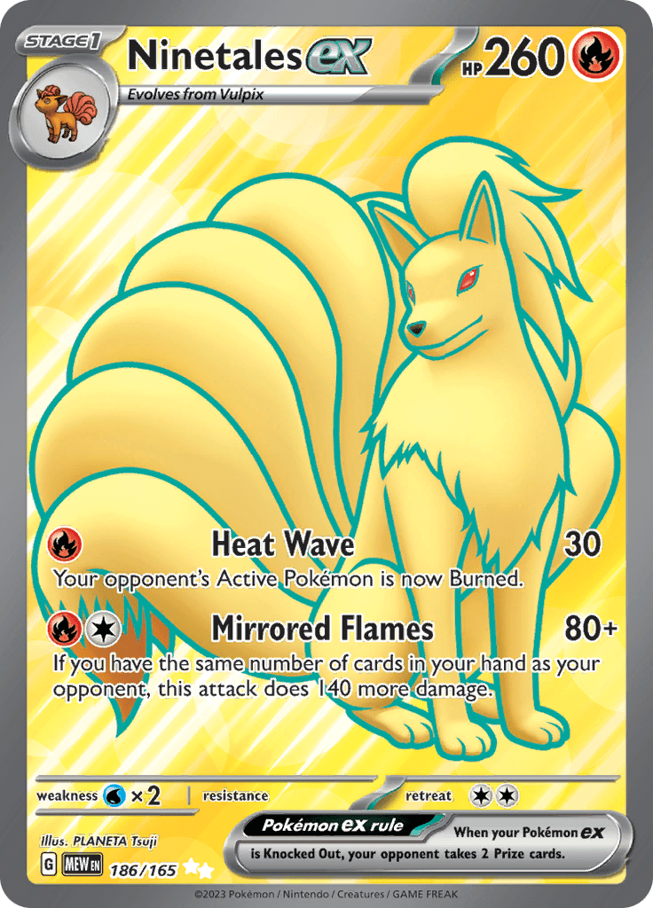 Ninetales Ex 186/165