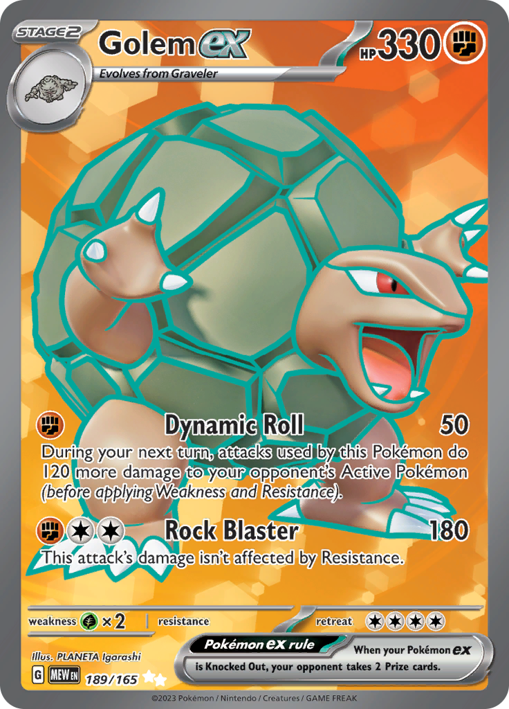 Golem Ex 189/165