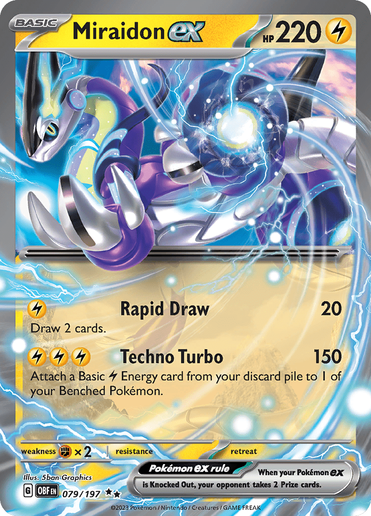 Miraidon Ex 079/197