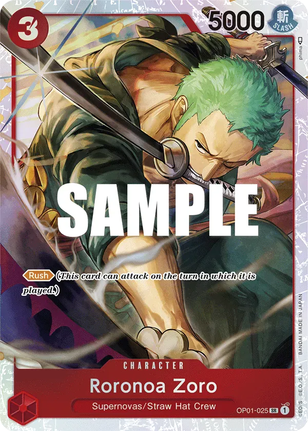 Roronoa Zoro - OP01-025