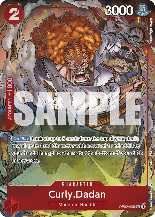 Curly.Dadan (Premium Card Collection -Best Selection Vol. 1-) OP02-005