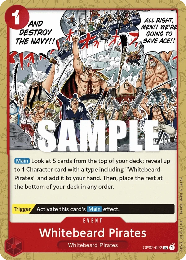 Whitebeard Pirates OP02-022